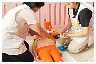 AED使用心肺蘇生訓練